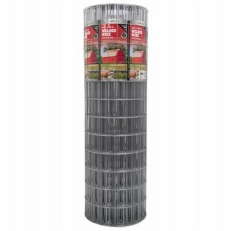 MIDWEST AIR TECHNOLOGIES Midwest Air Tech  4 x 100 ft. 12.5-Gauge Galvanized Welded Wire Mesh Fence 106596